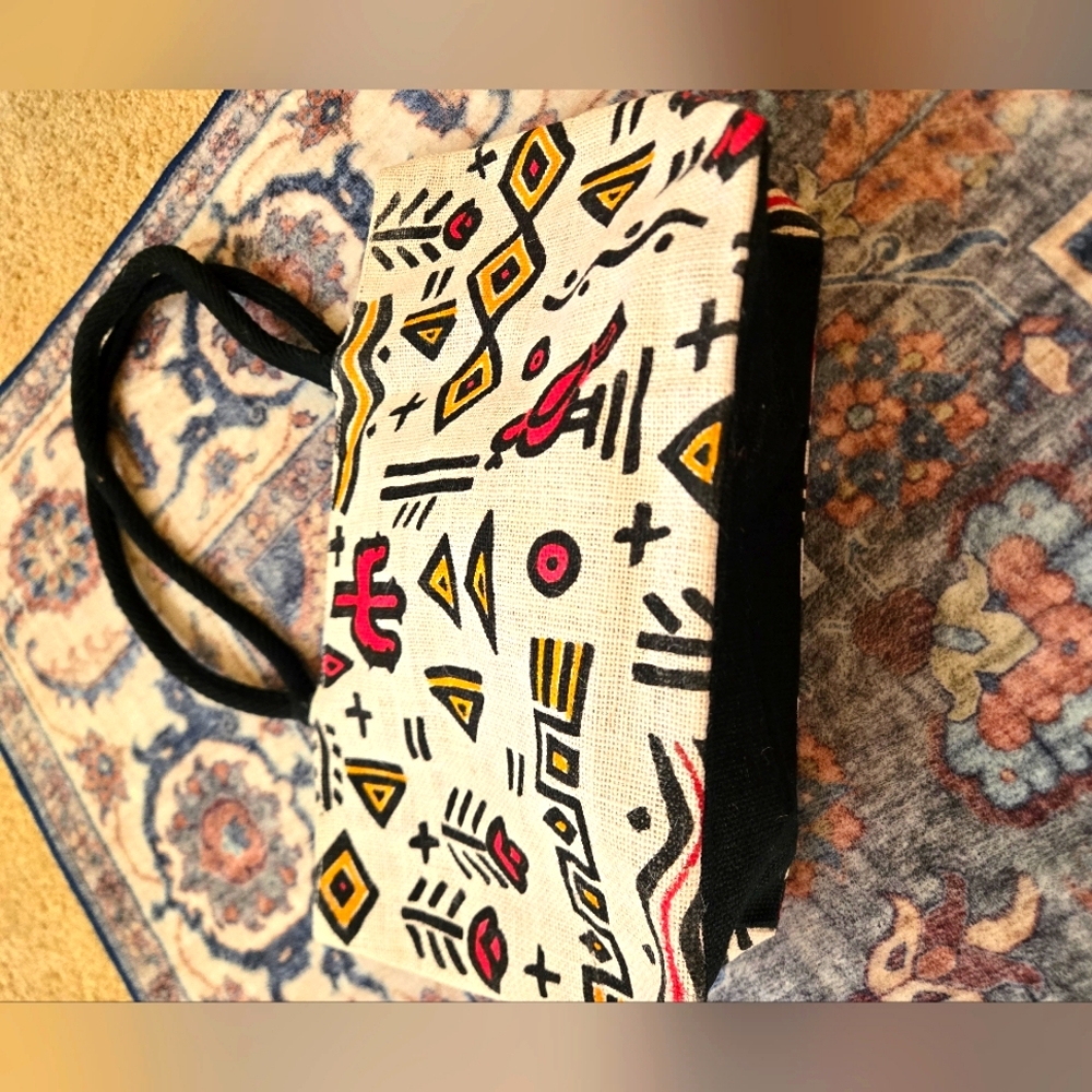 New Different Style & Colors Woman's Hand made Burlap Handbags